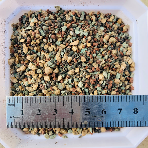 Rainbow Stone mineral gritty mix 虹彩石