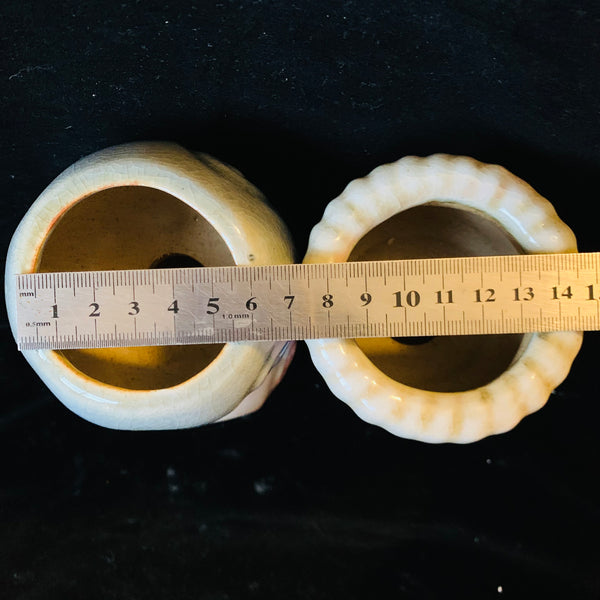 Ice Cracking Candy Pots 景德镇小作坊冰裂流釉盆