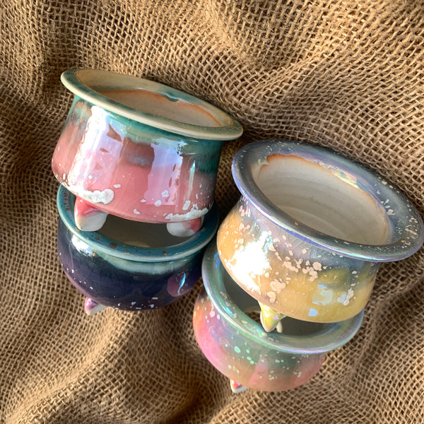 Laser Rainbow Pots 景德镇手工镭射花盆