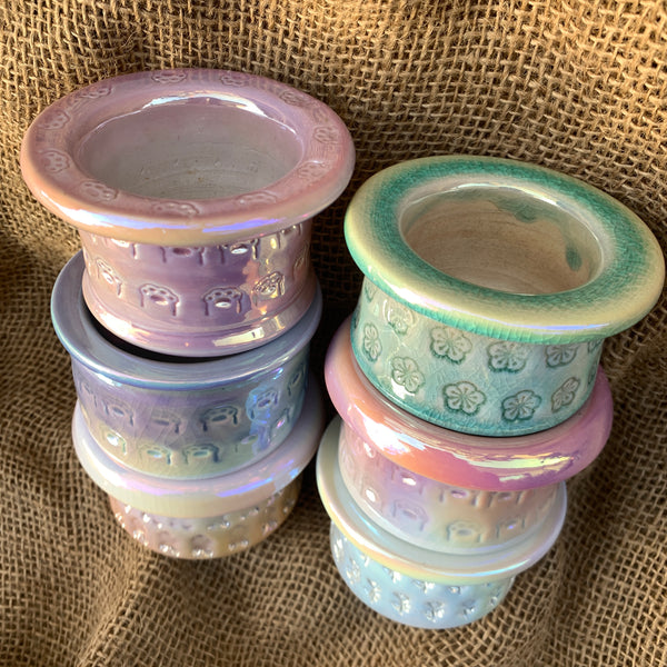 Laser Printed Pots 景德镇手工镭射印章花盆