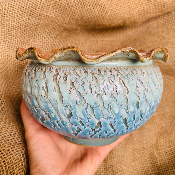 Large Cracking Pots 大景德镇手工爆裂花盆