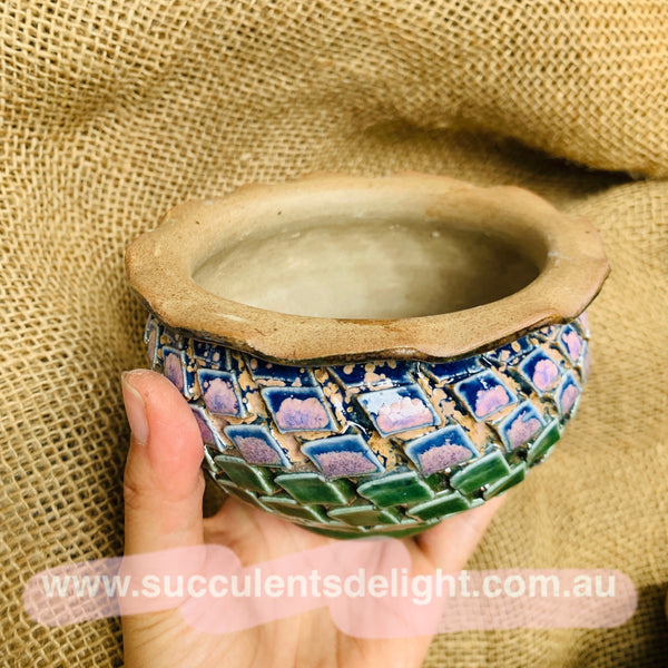 Cracking Pots medium 中号景德镇手工爆裂花盆