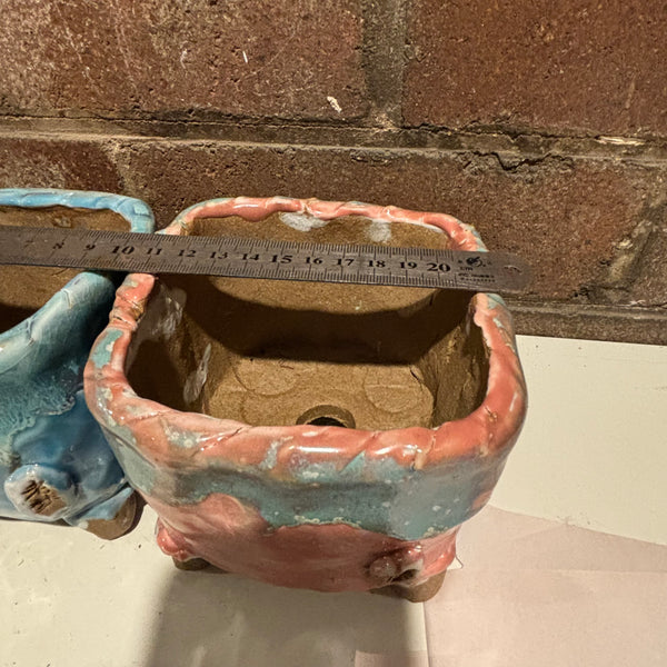 Special Large Cracking Square Pots 大号景德镇手工爆裂花盆
