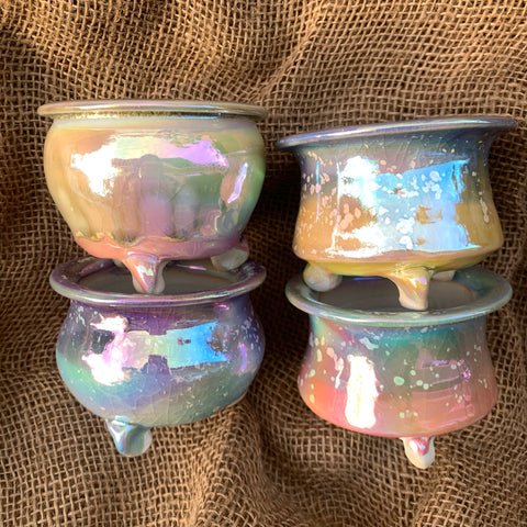 Laser Rainbow Pots 景德镇手工镭射花盆