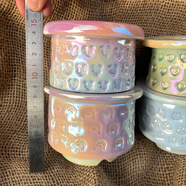 Large Laser Printed Pots 景德镇手工镭射印章花盆 大