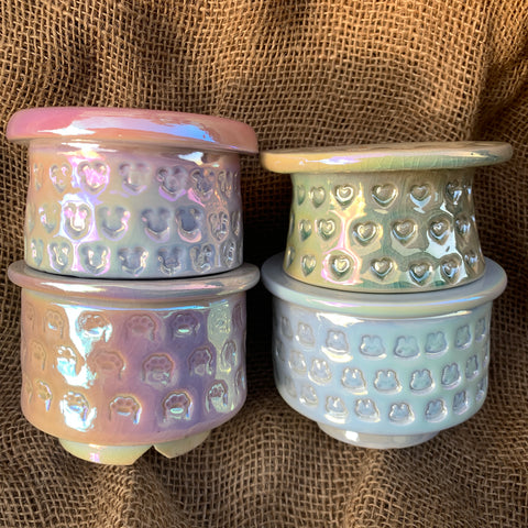 Large Laser Printed Pots 景德镇手工镭射印章花盆 大