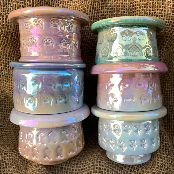 Laser Printed Pots 景德镇手工镭射印章花盆
