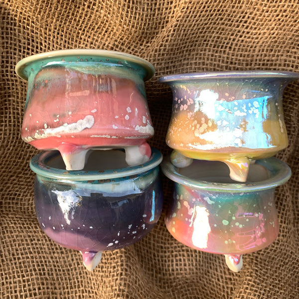 Laser Rainbow Pots 景德镇手工镭射花盆