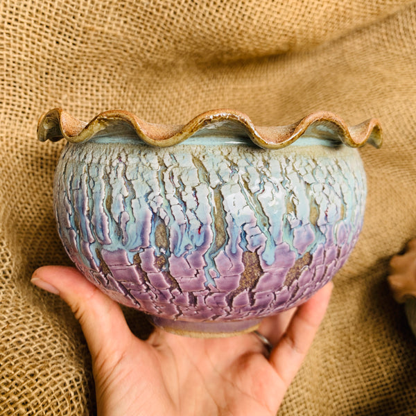Large Cracking Pots 大景德镇手工爆裂花盆