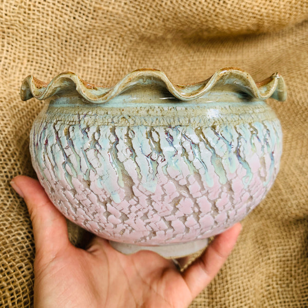 Large Cracking Pots 大景德镇手工爆裂花盆