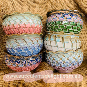 Cracking Pots medium 中号景德镇手工爆裂花盆