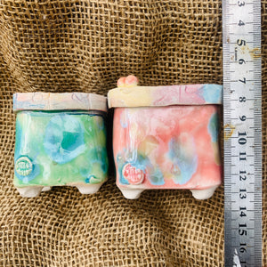 Yixi Candy Square Pots 一卌幻彩糖果方盆