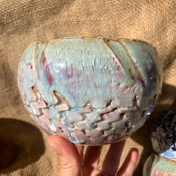 Large Cracking Pots 景德镇手工爆裂花盆