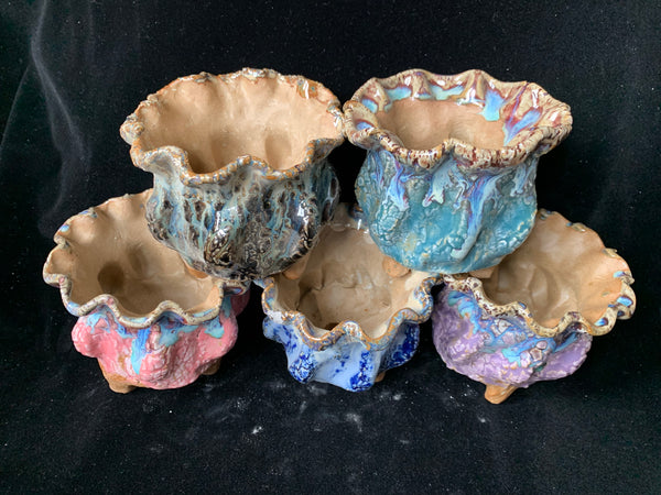 Cracking Pots 景德镇手工爆裂花盆