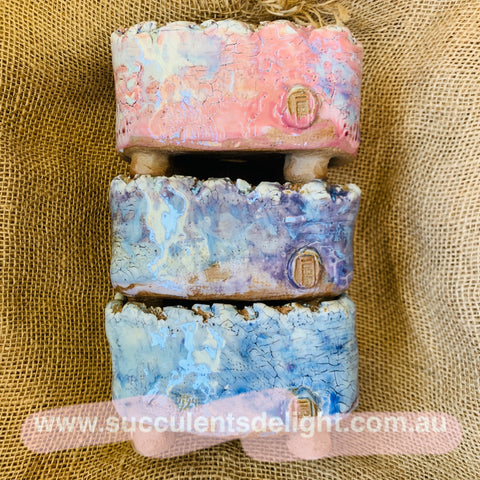 Large Cracking Square Pots 大号景德镇手工一品陶爆裂花盆