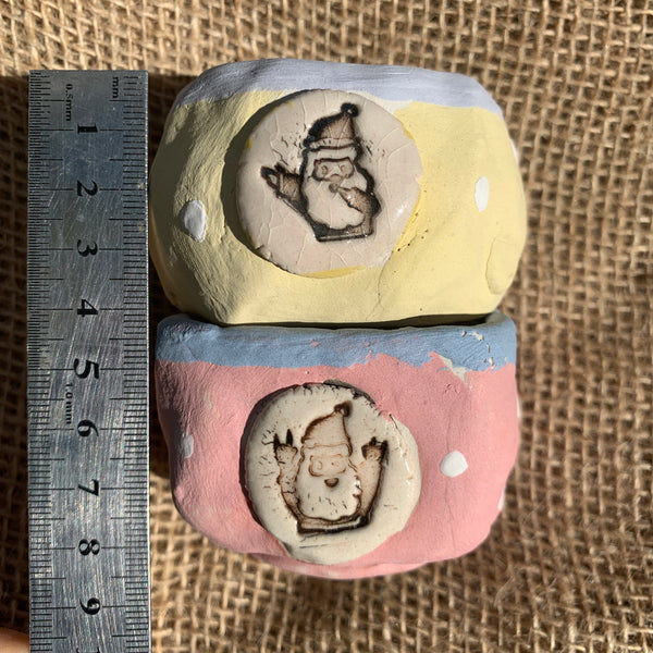 Yixi Candy Santa Square Pots 一卌幻彩圣诞老人方盆