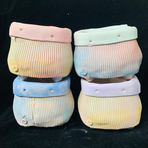 Yixi wallet Square Pots 一卌钱包方盆