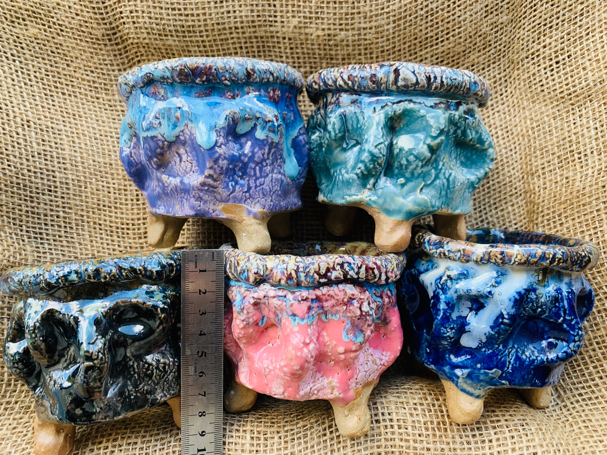Cracking Pots 景德镇手工爆裂花盆