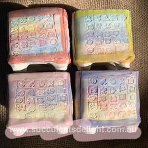 Yixi Candy Square Pots 一卌幻彩方盆