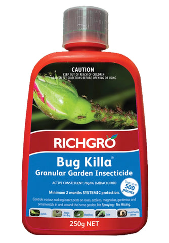 Richgro Bug Killa Granular Garden Insecticide 250g Richgro澳洲小棕药 内吸型杀虫剂250克