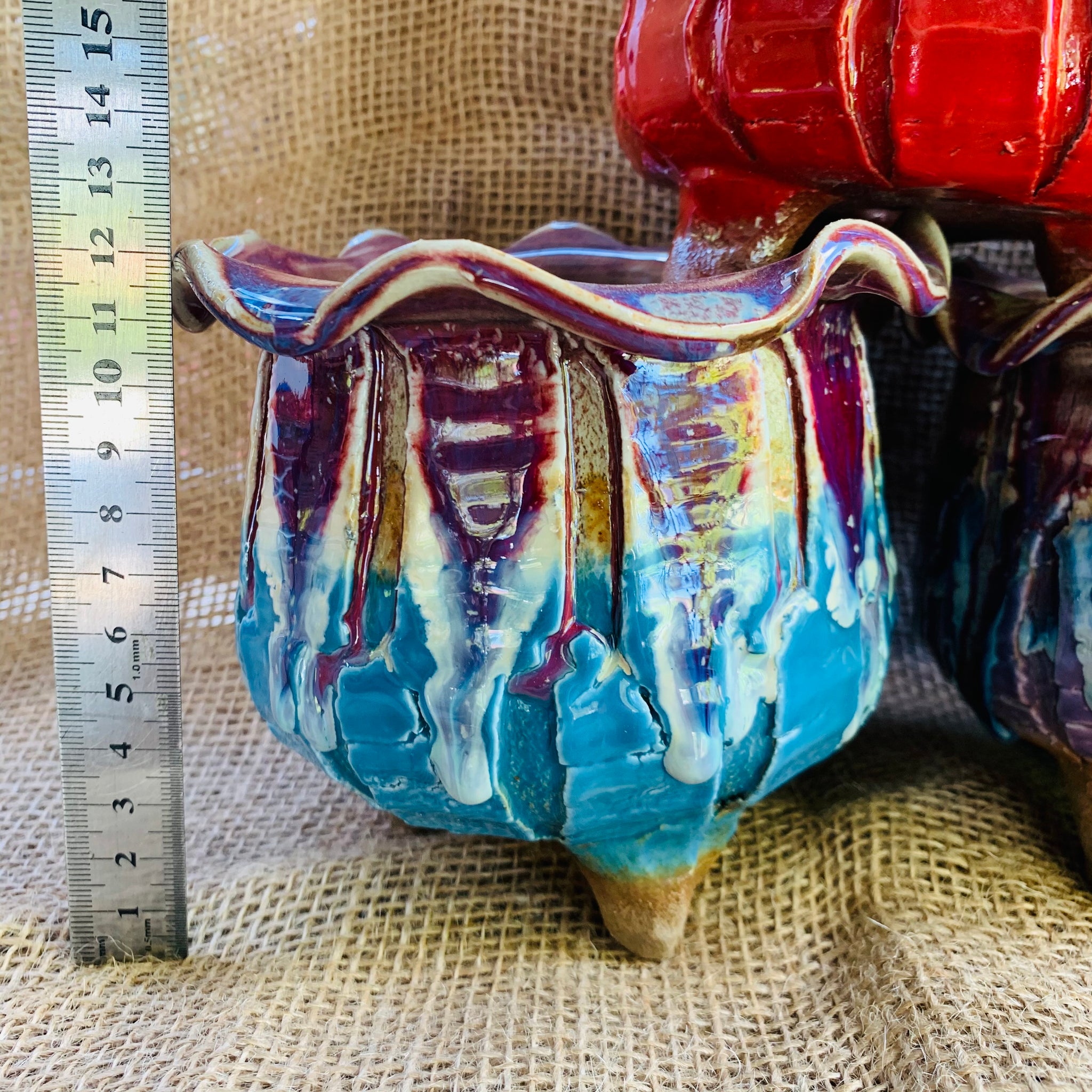 Large Cracking Pots 景德镇手工爆裂花盆
