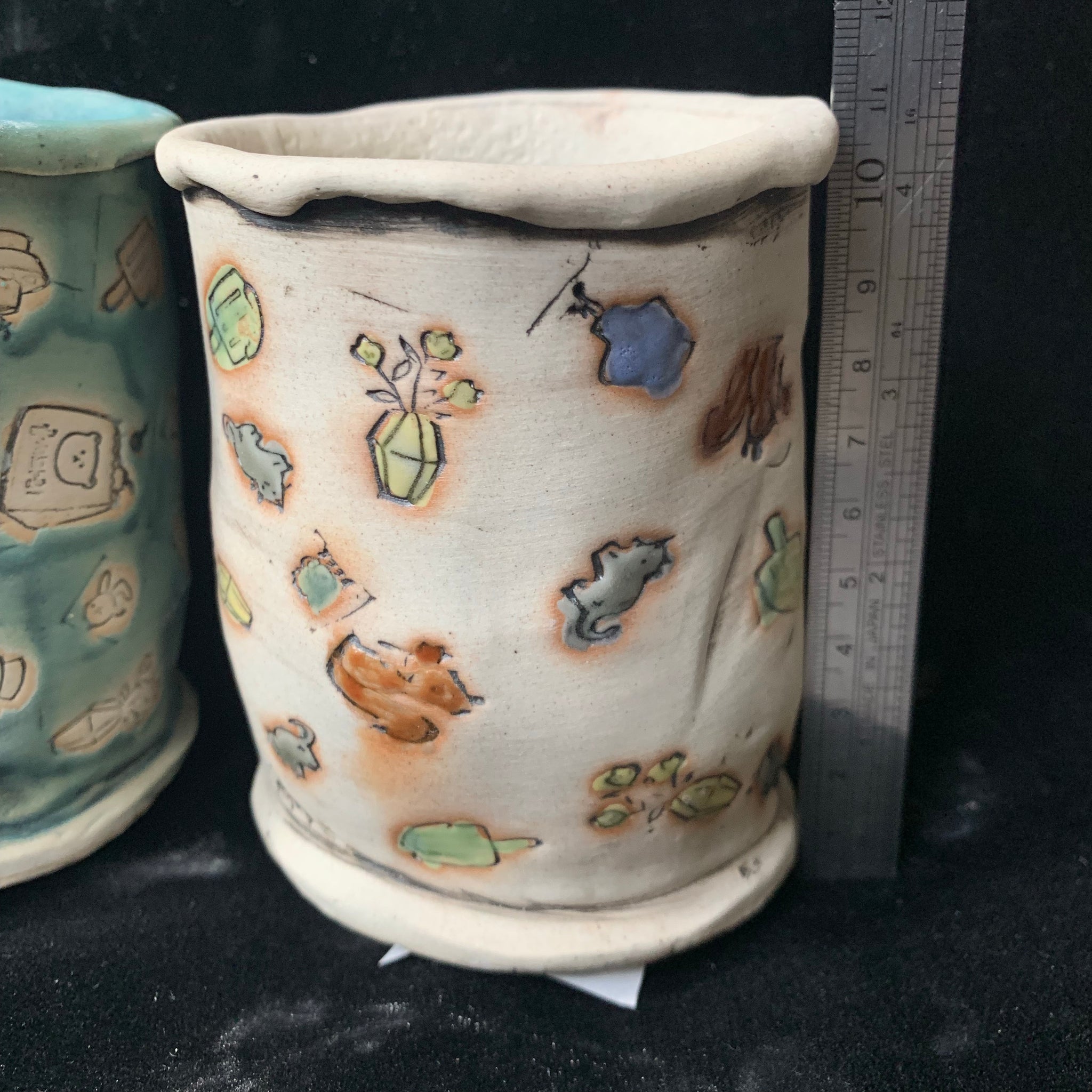 Yixi Childlike Old Chunk Tall Pots  一卌款童趣老桩盆